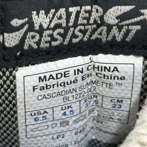 Columbia Cascadian Trinity Boots woman’s size 6.5 - Picture 9 of 15